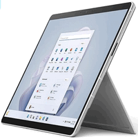 Microsoft Surface Pro 9, i7, 16GB RAM, 256GB SSD, Win 11 Home, 13 Zoll 2-in-1 Tablet/Laptop, Platin, powered by Intel Evo Plattform 